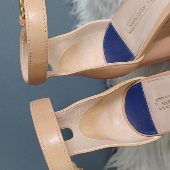 Stuart Weitzman block sandals - Picture 9 of 16